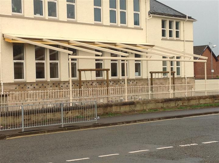 Commercial Awning Installation 59