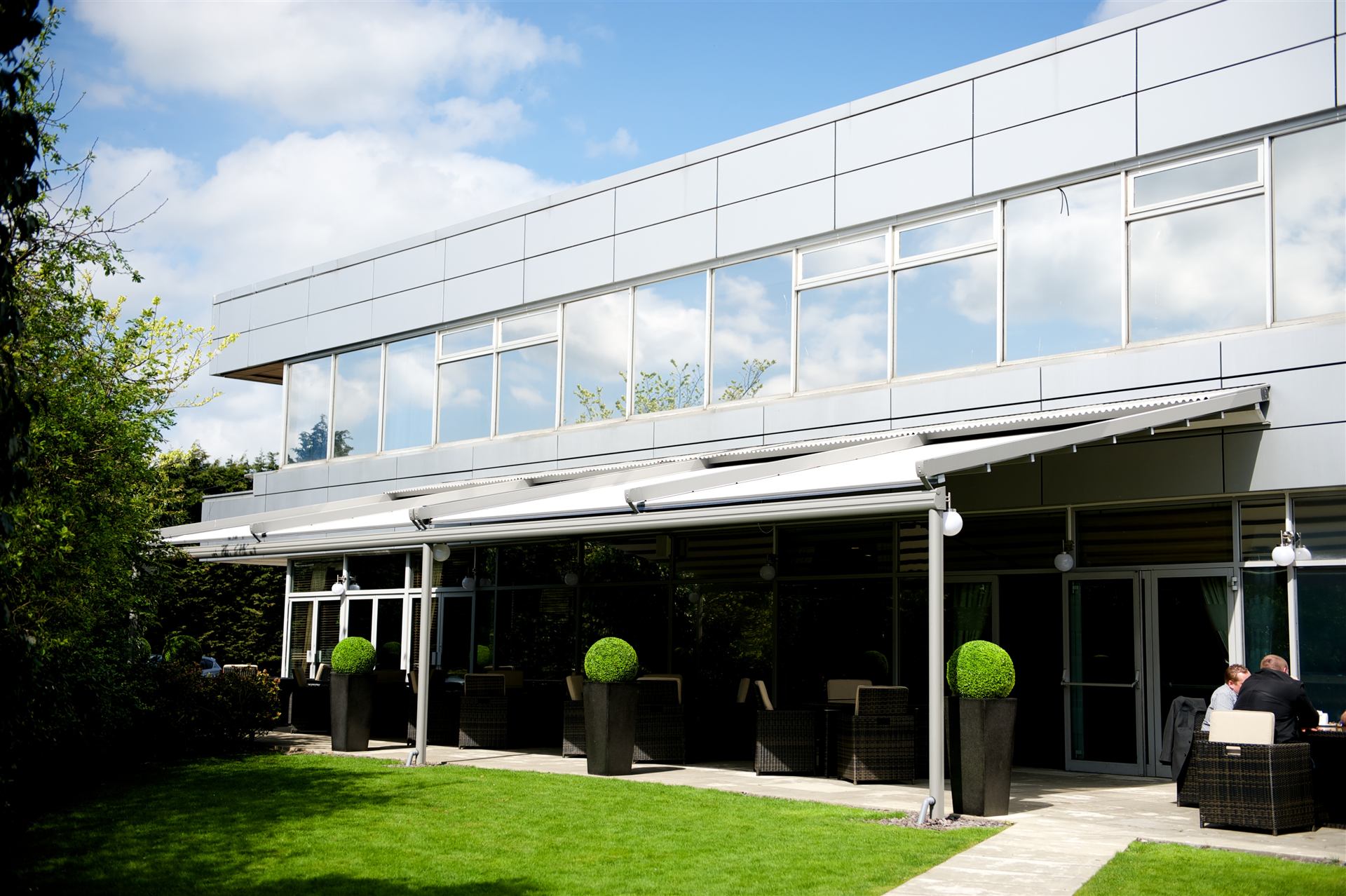 Commercial Awning for Cafe